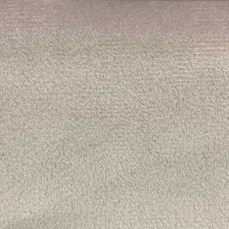 Lux Street Bedhead silver grey Velvet Fabric Swatch