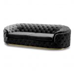 coventry deep buttoned curved arm 3 seat sofa ebony 1