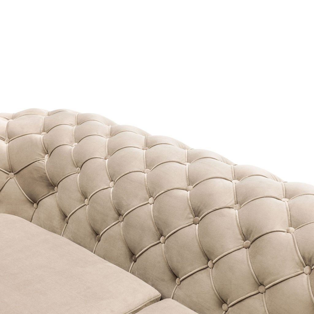 coventry deep buttoned curved arm 3 seat sofa pearl 4