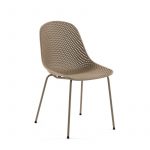 eric dining chair recycled plastic indoor outdoor mud metal legs main image