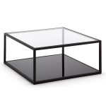 glebe black metal frame glass top square coffee table 1 8b0aacf8 b8f7 4440 a84d 1c4904683a07