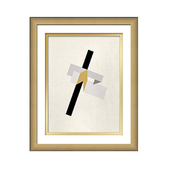 gold frame black edge print constructivist art set 03 LS BQPT1011 5 image 2