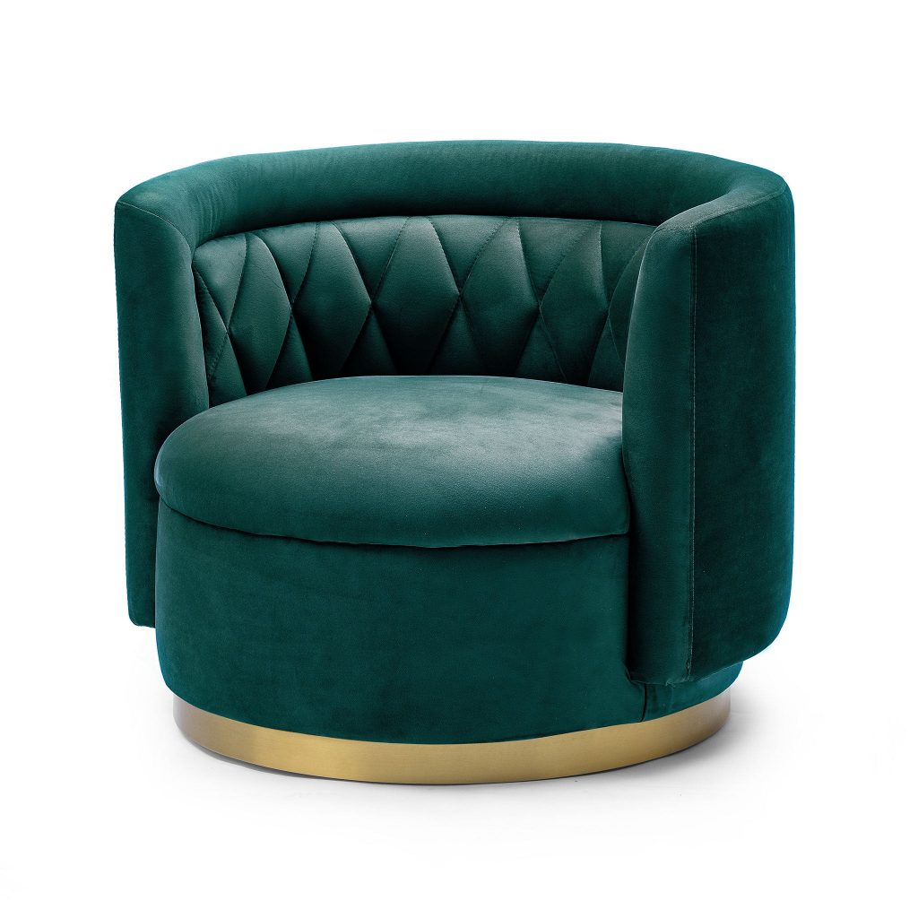 lux street aston swivel occasional chair velvet emerald jpg
