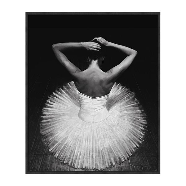 lux street ballerina 2 black and white special artwork crystal SWH00451 sparkle diamonds