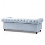 lux street eaton buttoned hamptons style 3 seater wedgewood base H600 1
