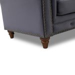 lux street eaton buttoned hamptons style H600 studding detail turned timber legs