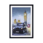 lux street landmark set 2 water colour print england cab taxi 5th avenue new york image a