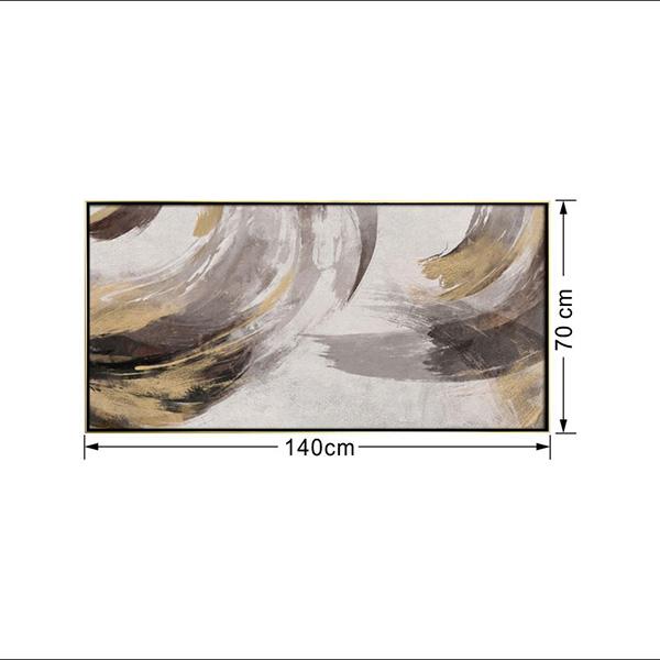 lux street metallic strokes 2 YH01305 abstract brush stroke art gold leaf canvas dimensions