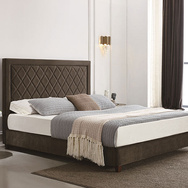 lux street milano velvet upholstered bedhead SK 33 luxury 1