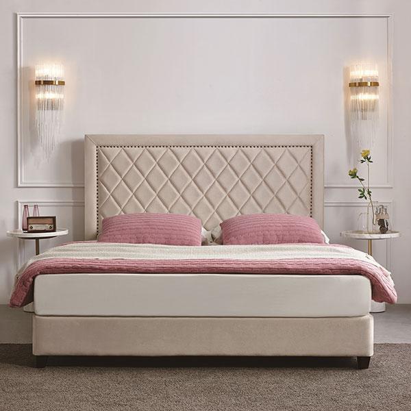 lux street milano velvet upholstered bedhead SK 33 luxury