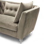 lux street nottingham 3 seater sofa velvet pearl5