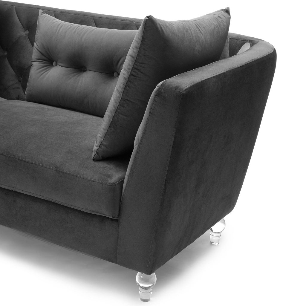 lux street nottingham 3 seater sofa velvet slate3