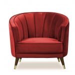 lux street soho fabric occasional chair velvet ruby2