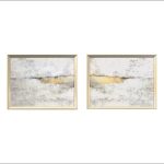 lux strret cloudland pair silver grey gold YH1198 brush strokes image landscape main image