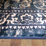 lux street indigo luxury patterned floor rug thickness