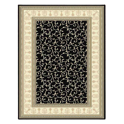 lux street kensington traditional black floor rug main image 1024x removebg preview