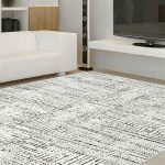 lux street modern abstract galaxy grey floor rug lifestyle