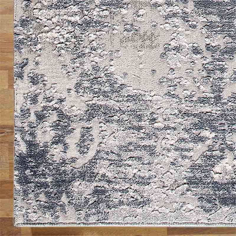 lux street modern abstract vienna floor rug corner detail