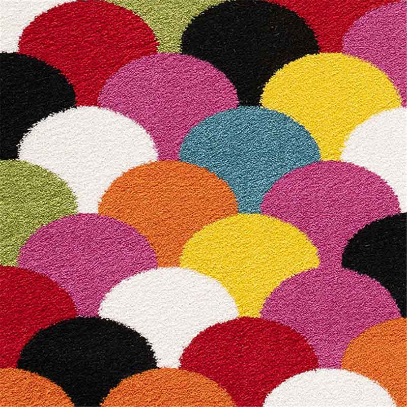 lux street monet colourful modern contemporary fun floor rug detail