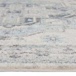 lux street persia grey blue design floor rug thickness