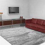 lux street shaggy soft thick floor rug cement lifestyle da995c11 0b9f 47e0 b726 3a5105c04e6a