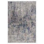 lux street vancouver chique sophisticated grey tones floor rug frontal image