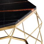 paramount geometric gold metal frame portoro marble top coffee tabe lux modern style detail e6a10879 08a5 4b58 8005 f7727a2b8ad6