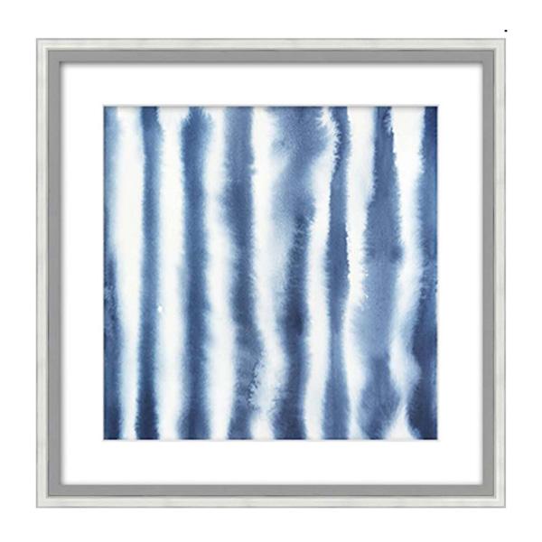 silver frame artwork abstract watercolour raindrop art set 1 LS PT2231 image 2