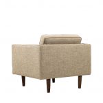 surrey luxury fabric armchair bolster cushions beige 1